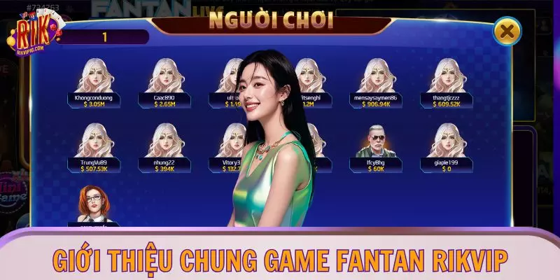 Giới thiệu chung game Fantan RIKVIP