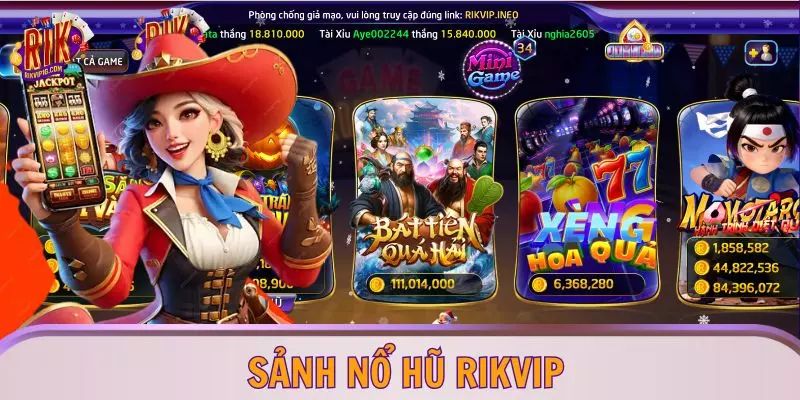 Sảnh nổ hũ RIKVIP