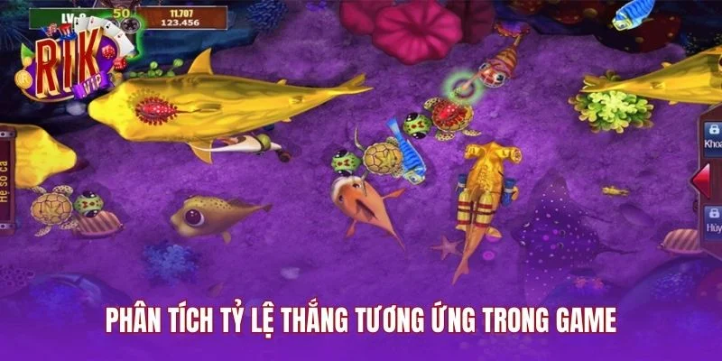 Phân tích tỷ lệ thắng tương ứng trong game